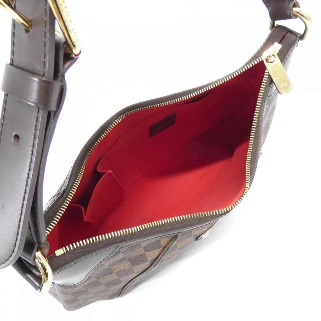Louis Vuitton Brown Coated Canvas Shoulder Bag