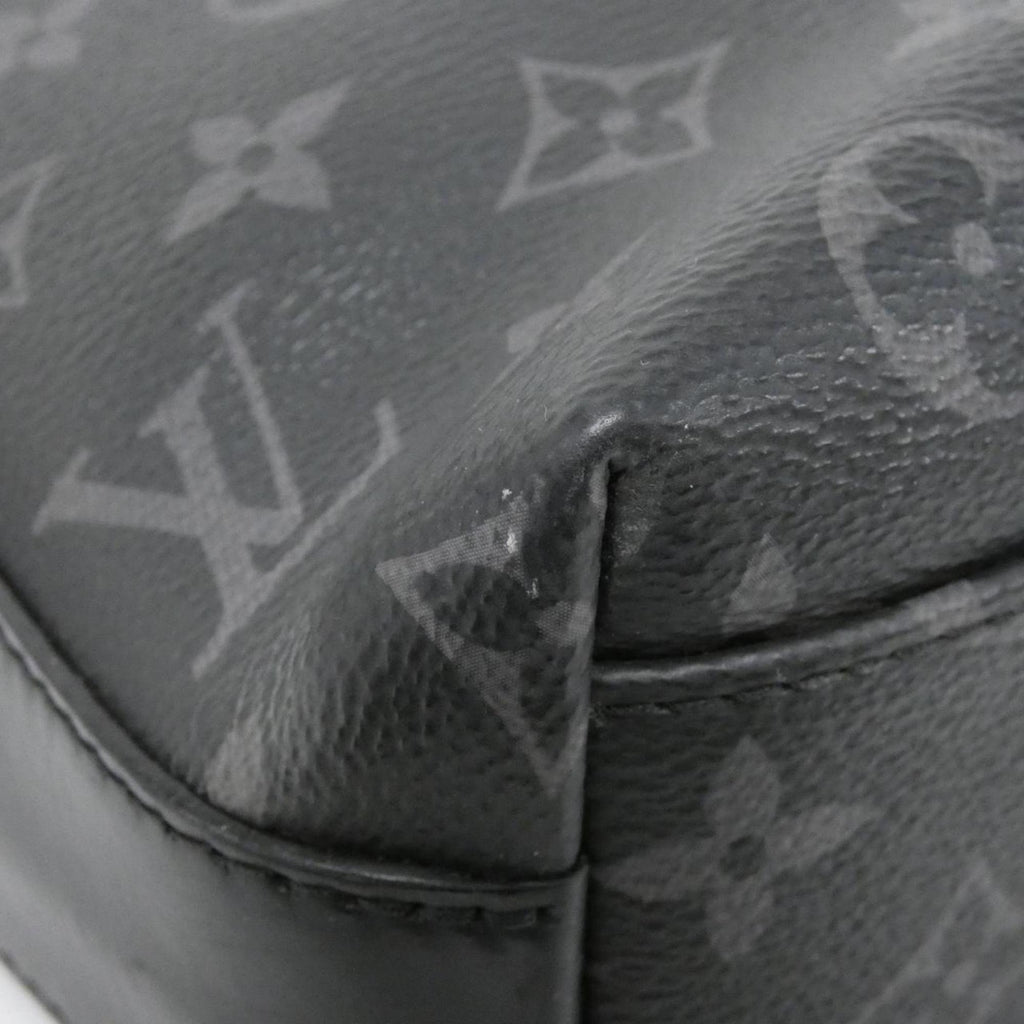Louis Vuitton Black Coated Canvas Shoulder Bag