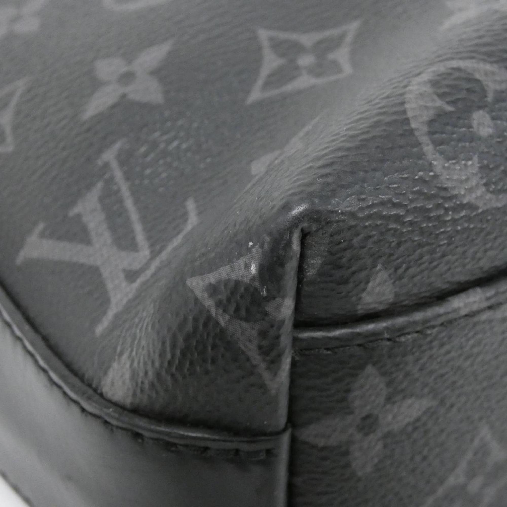 Louis Vuitton Black Coated Canvas Shoulder Bag