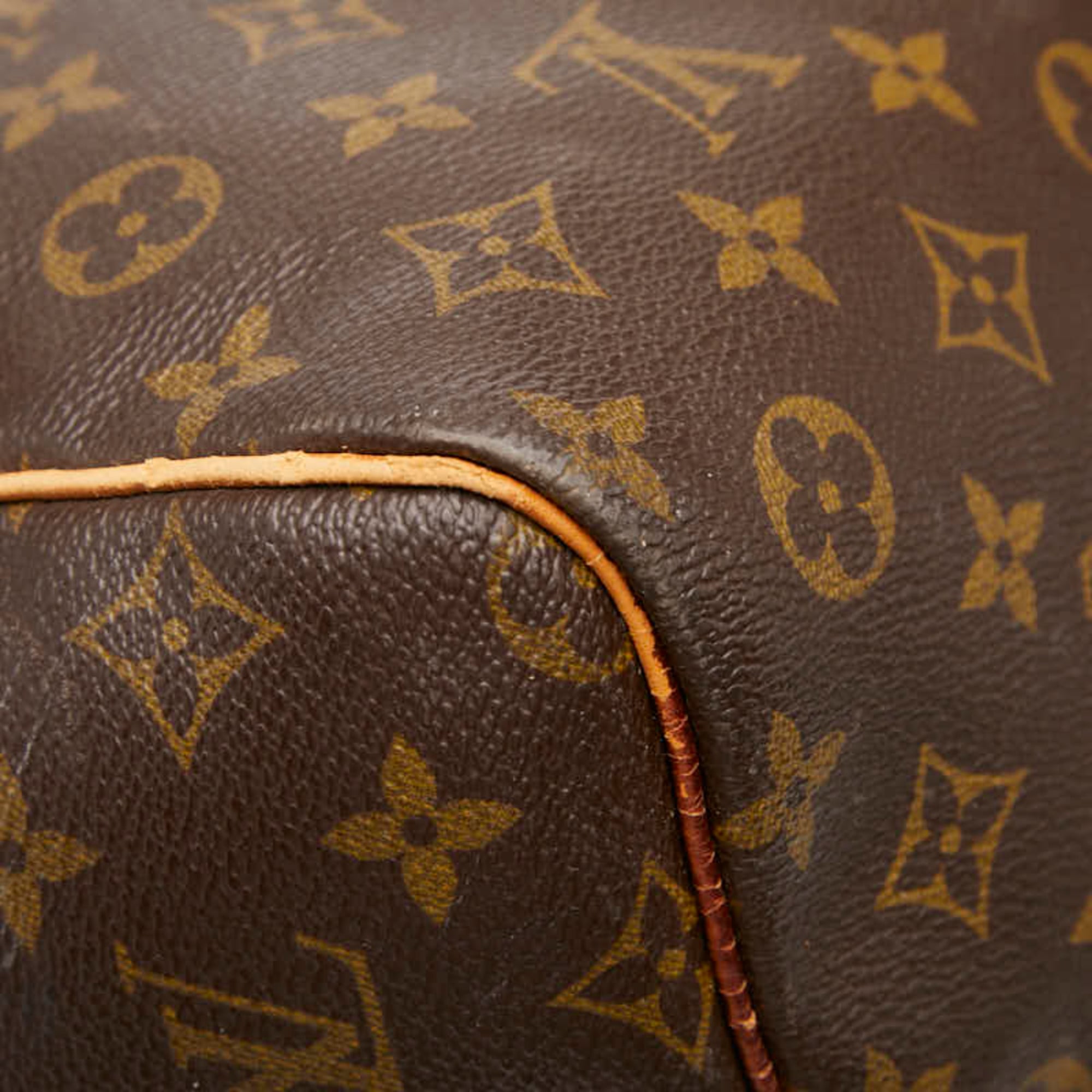 Louis Vuitton Monogram Brown Monogram Monogram Pvc Leather Boston Bag Shoulder Bag