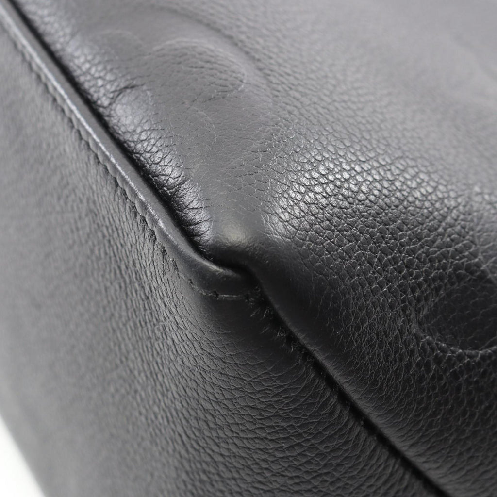 Louis Vuitton Black Leather Handbag