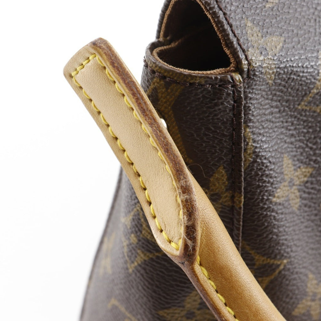 Louis Vuitton Brown Monogram Canvas Shoulder Bag
