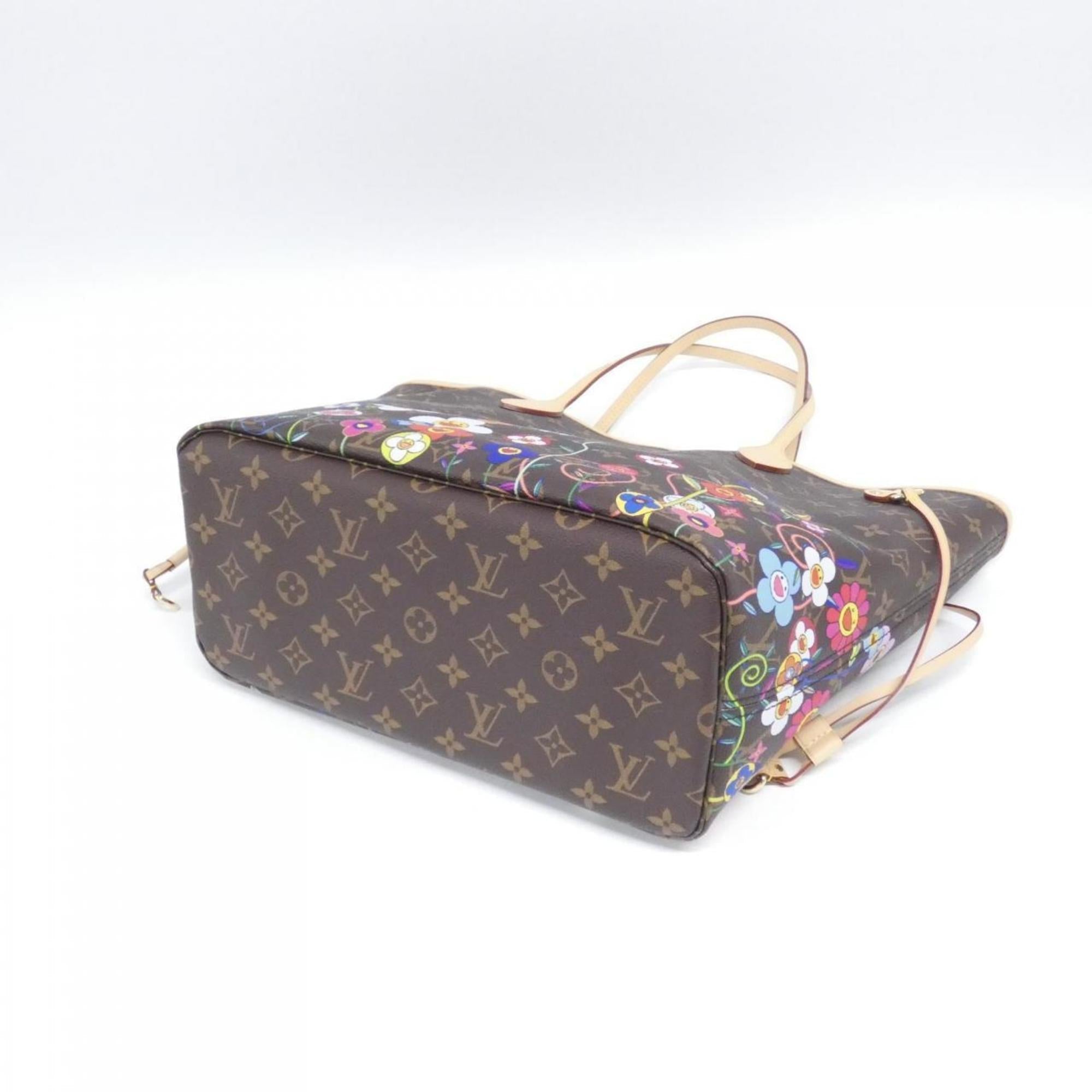 Louis Vuitton Marron Coated Canvas Handbag