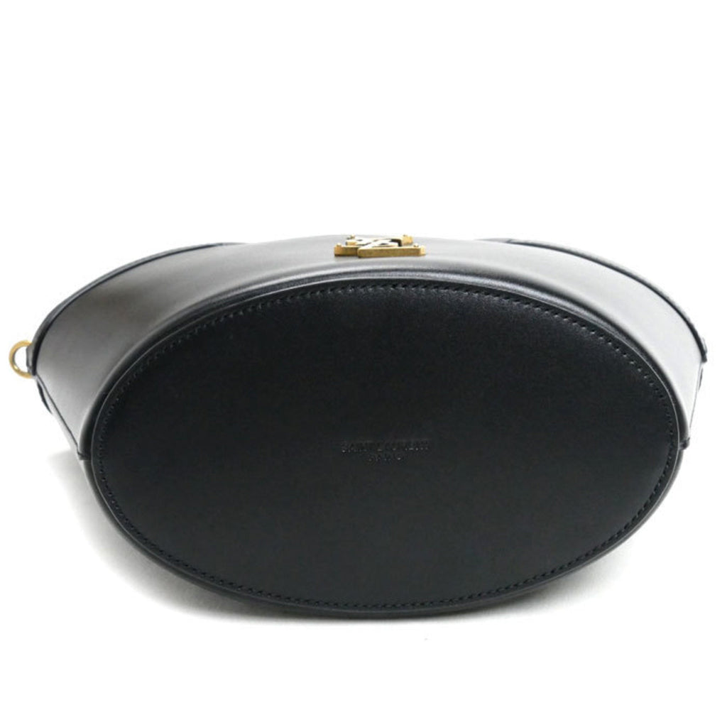 Saint Laurent Black Leather Shoulder Bag (Pre-Owned)