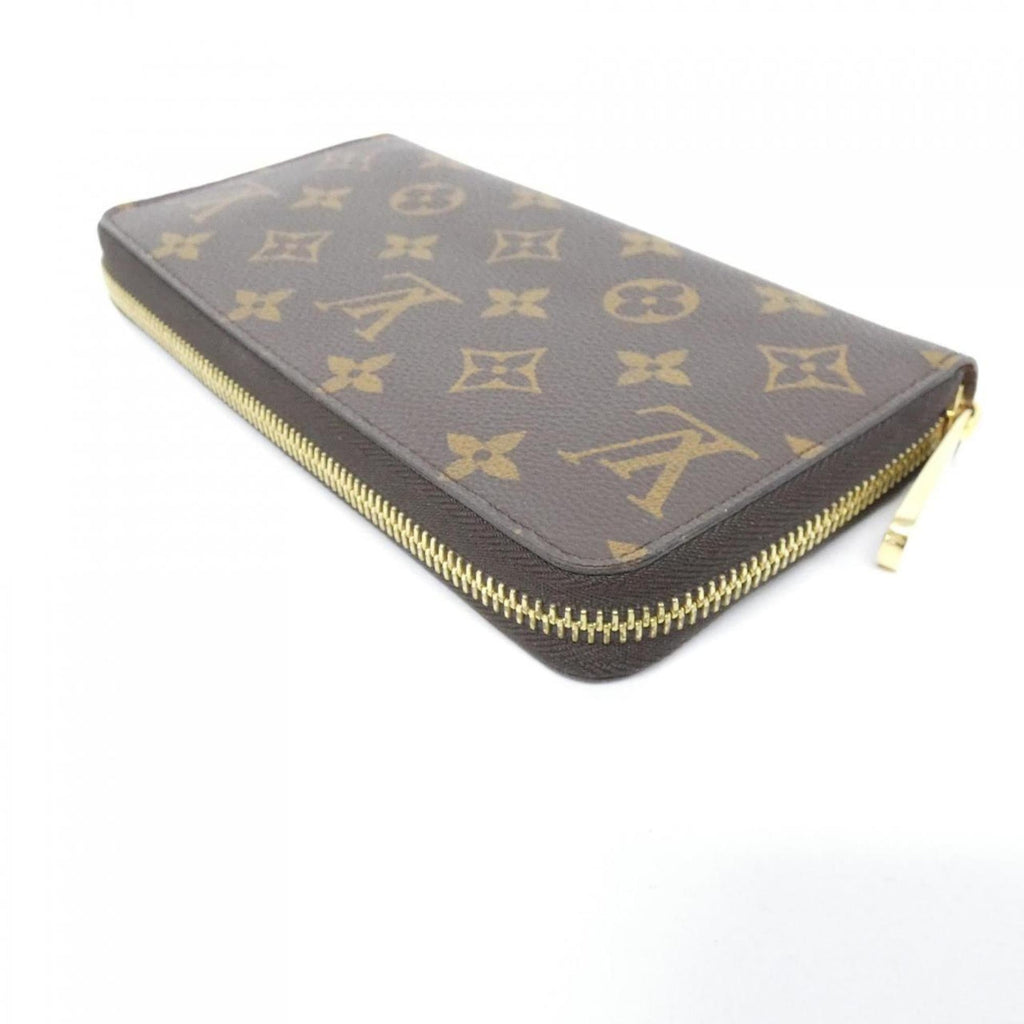 Louis Vuitton Marron Coated Canvas Long Wallet
