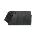Louis Vuitton Black Leather Shoulder Bag