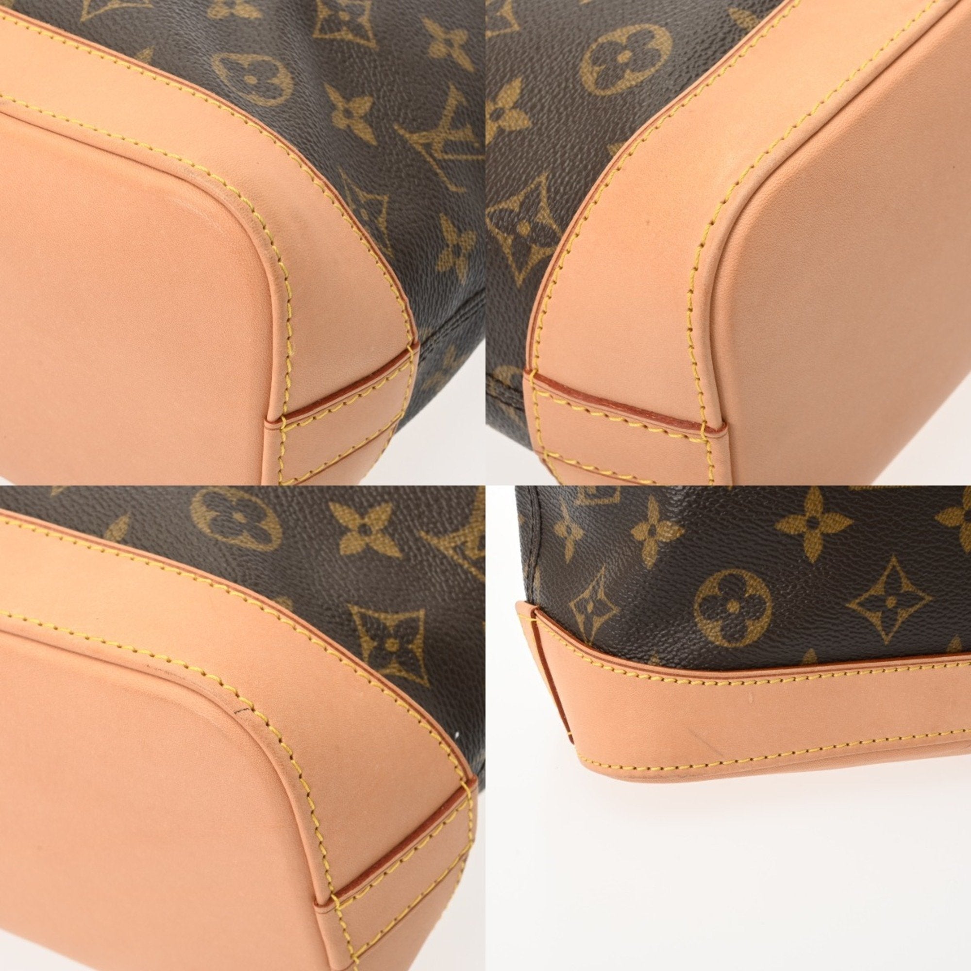 Louis Vuitton Brown Monogram Canvas Handbag