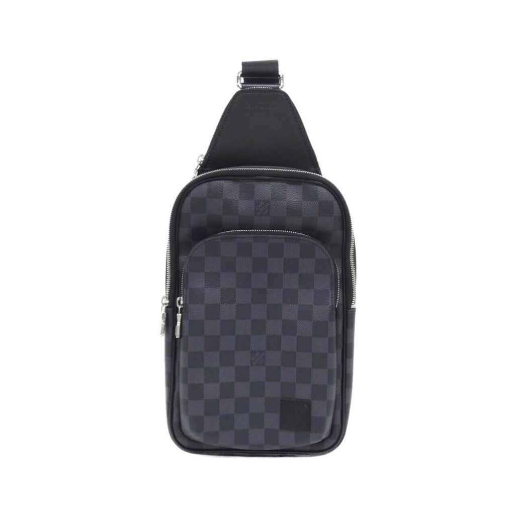 Louis Vuitton Graphite Coated Canvas Shoulder Bag