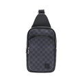 Louis Vuitton Graphite Coated Canvas Shoulder Bag
