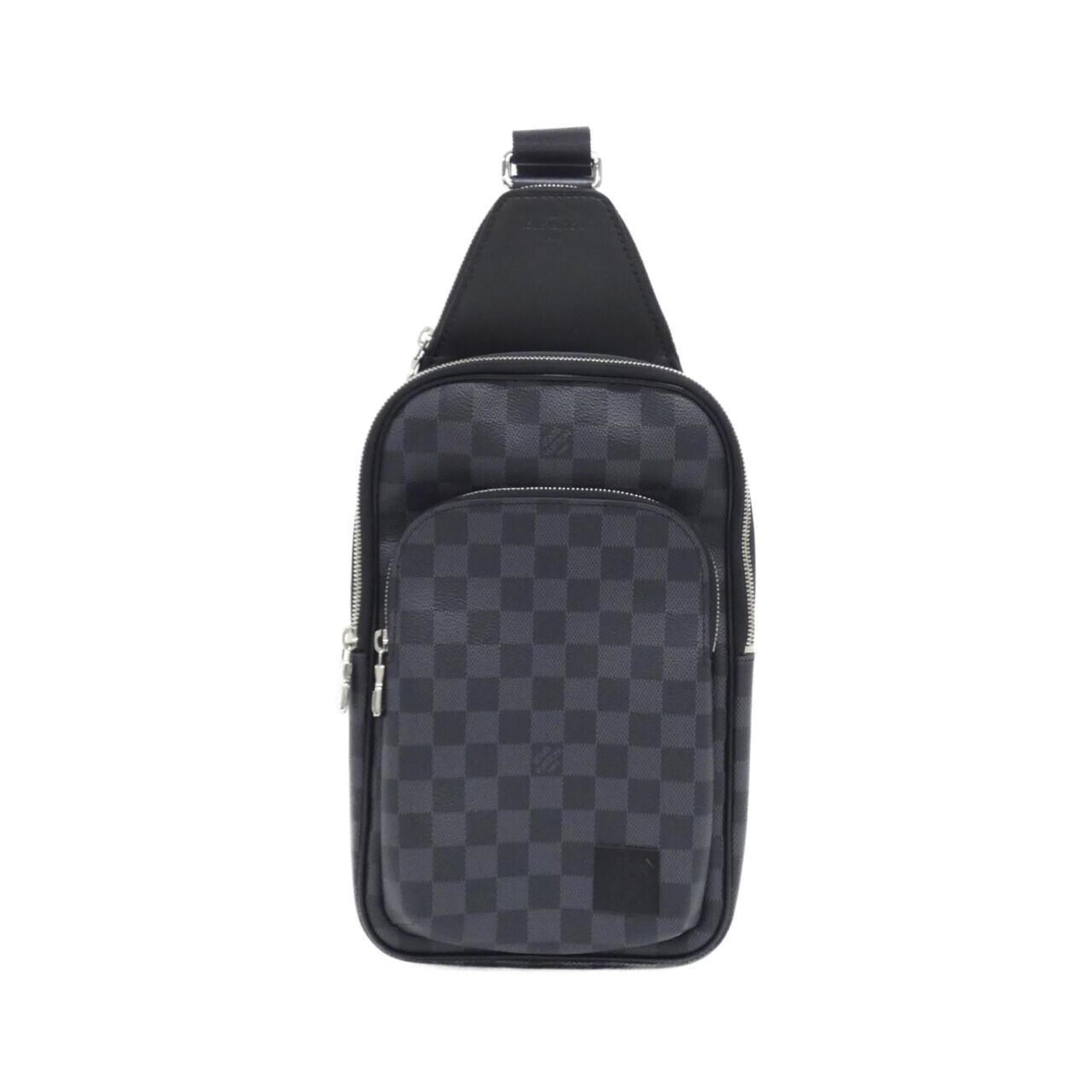 Louis Vuitton Graphite Coated Canvas Shoulder Bag