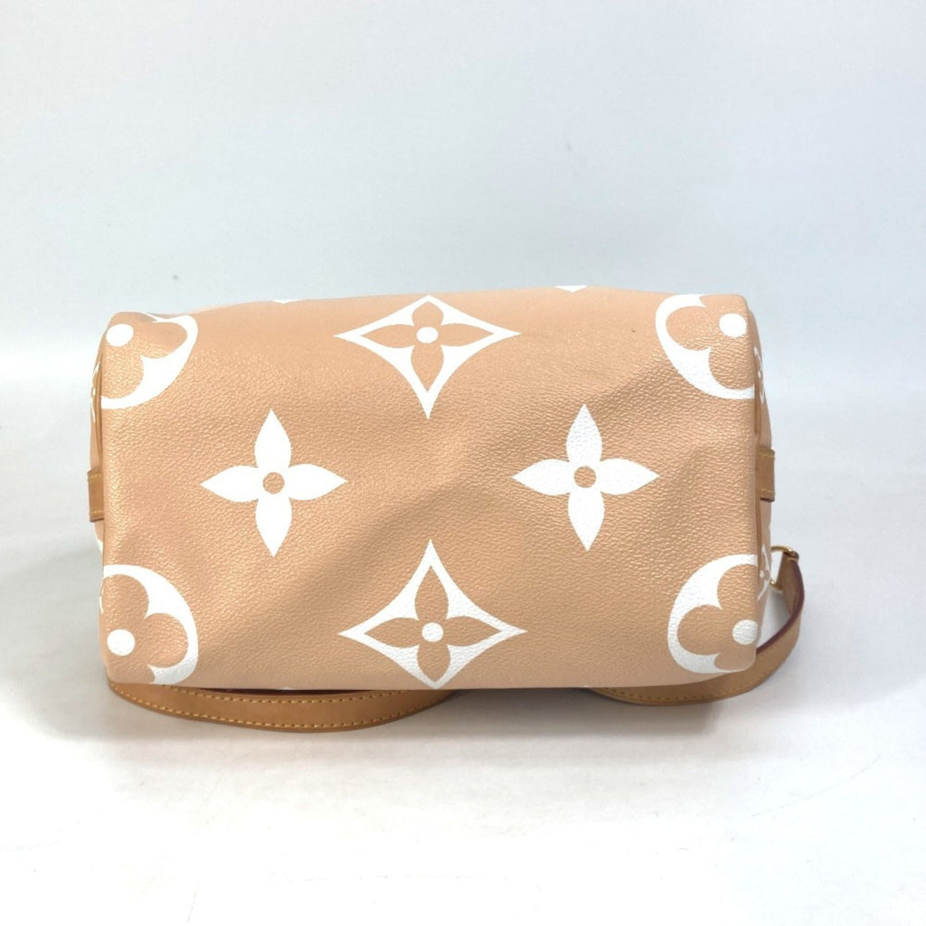 Louis Vuitton Orange Monogram Boston Bag Handbag Shoulder Bag