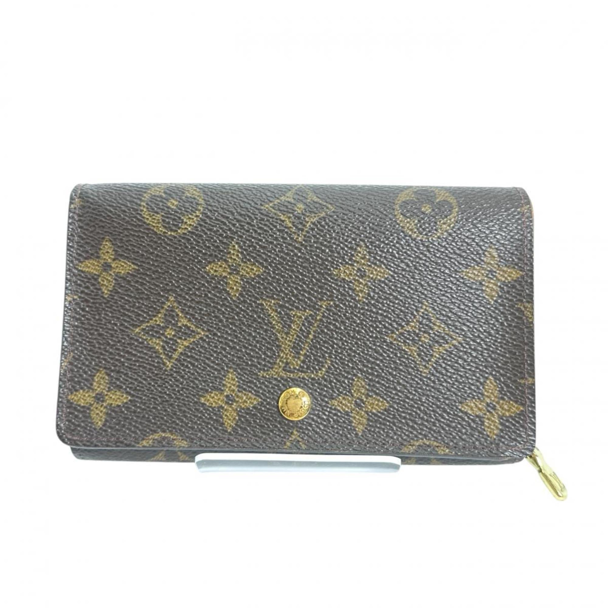 Louis Vuitton Brown Monogram Canvas Wallet