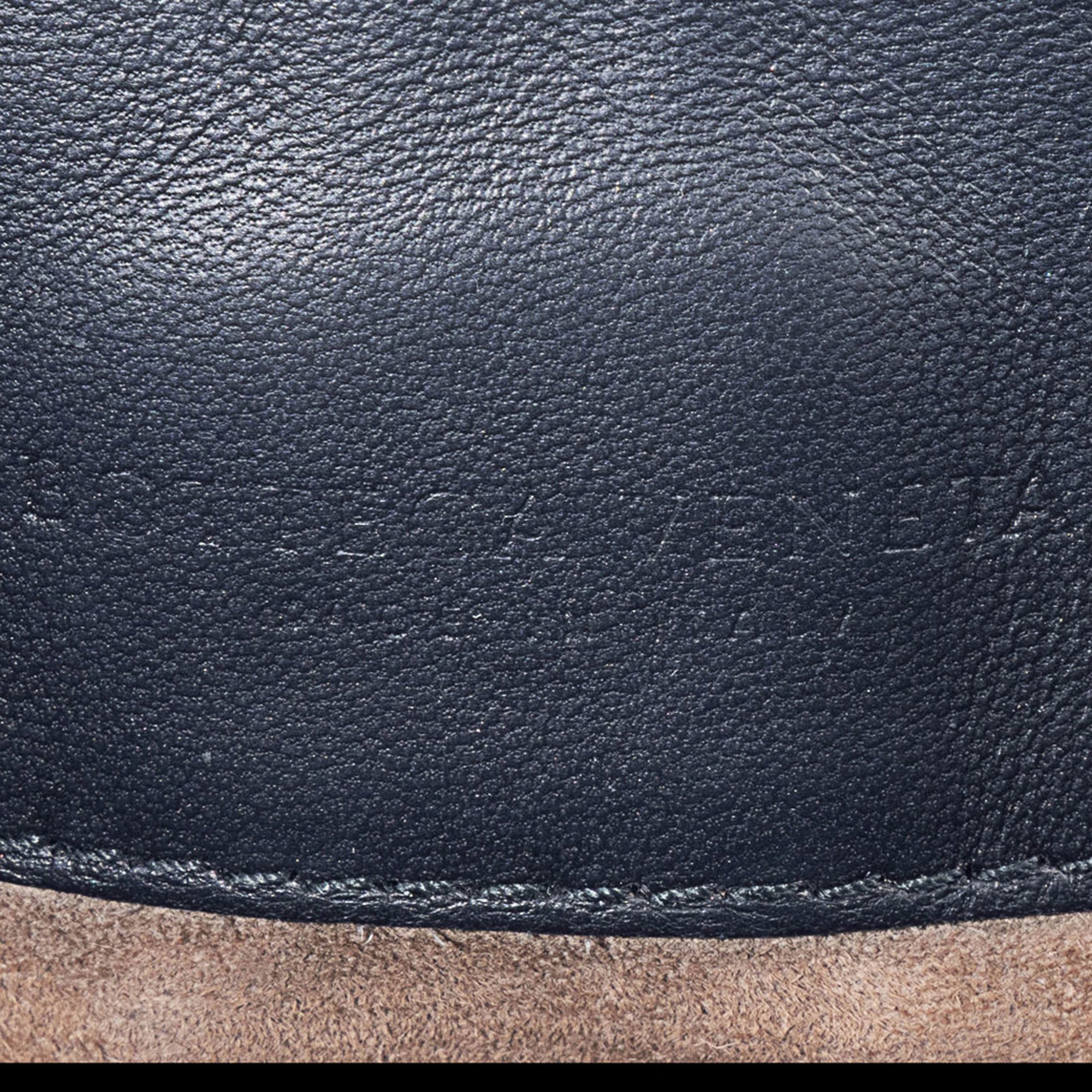 Bottega Veneta Black Leather Shoulder Bag