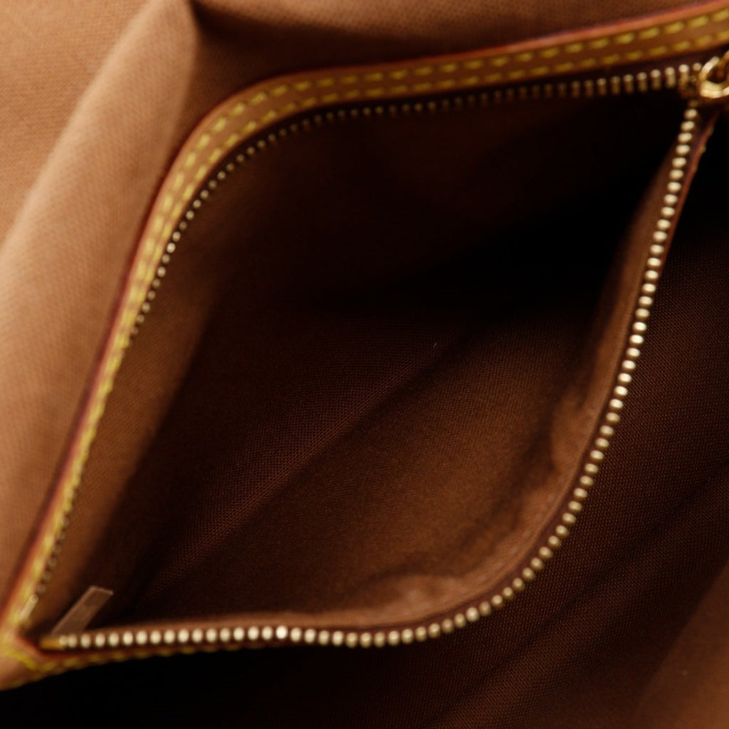 Louis Vuitton Brown Monogram Canvas Shoulder Bag
