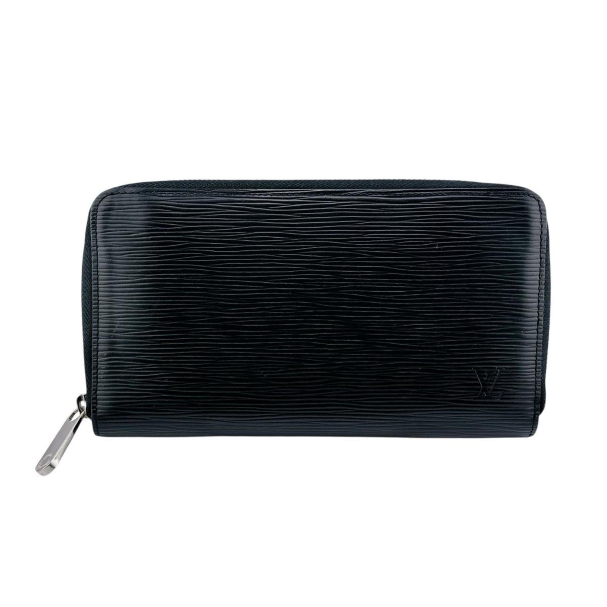 Louis Vuitton Noir Epi Leather Long Wallet
