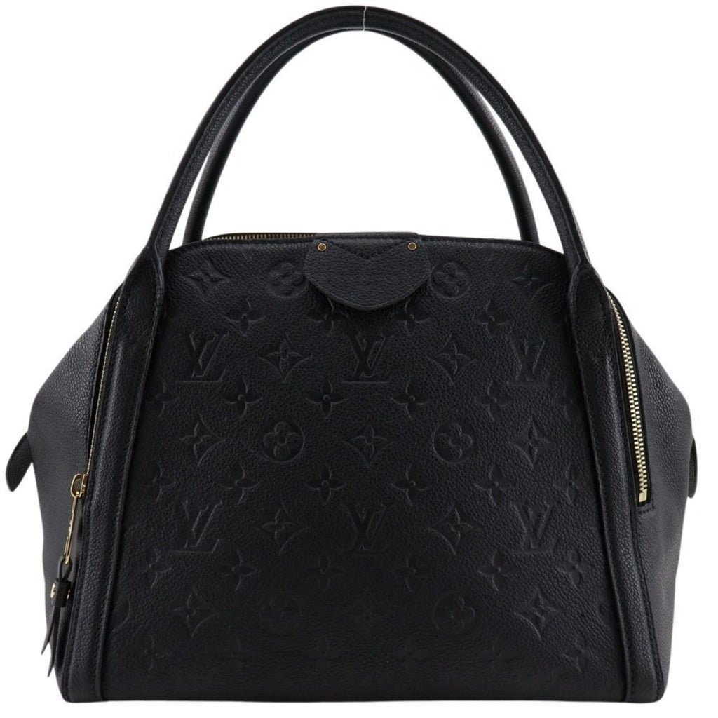 Louis Vuitton Black Noir Monogram Empreinte Handbag
