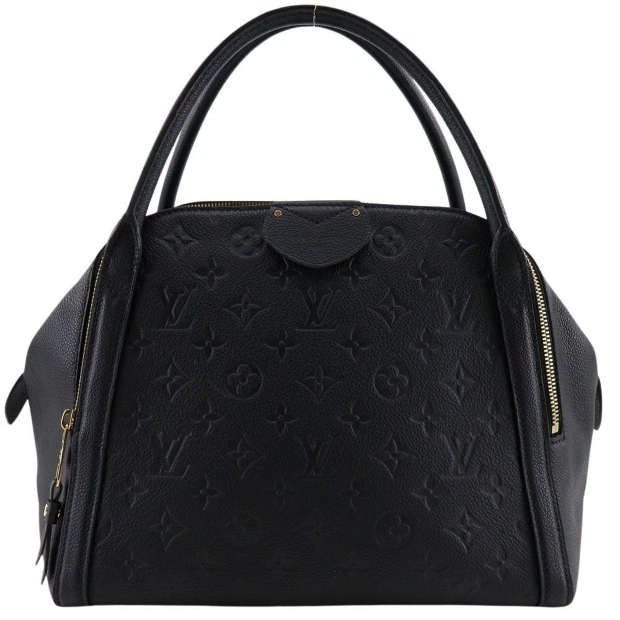 Louis Vuitton Black Noir Monogram Empreinte Handbag