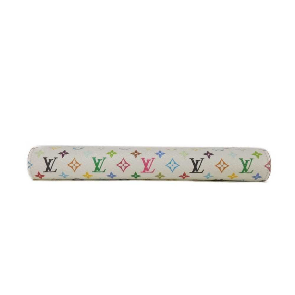 Louis Vuitton Monogram Multi-Color Pink White Monogram Multicolore Canvas Leather Long Wallet