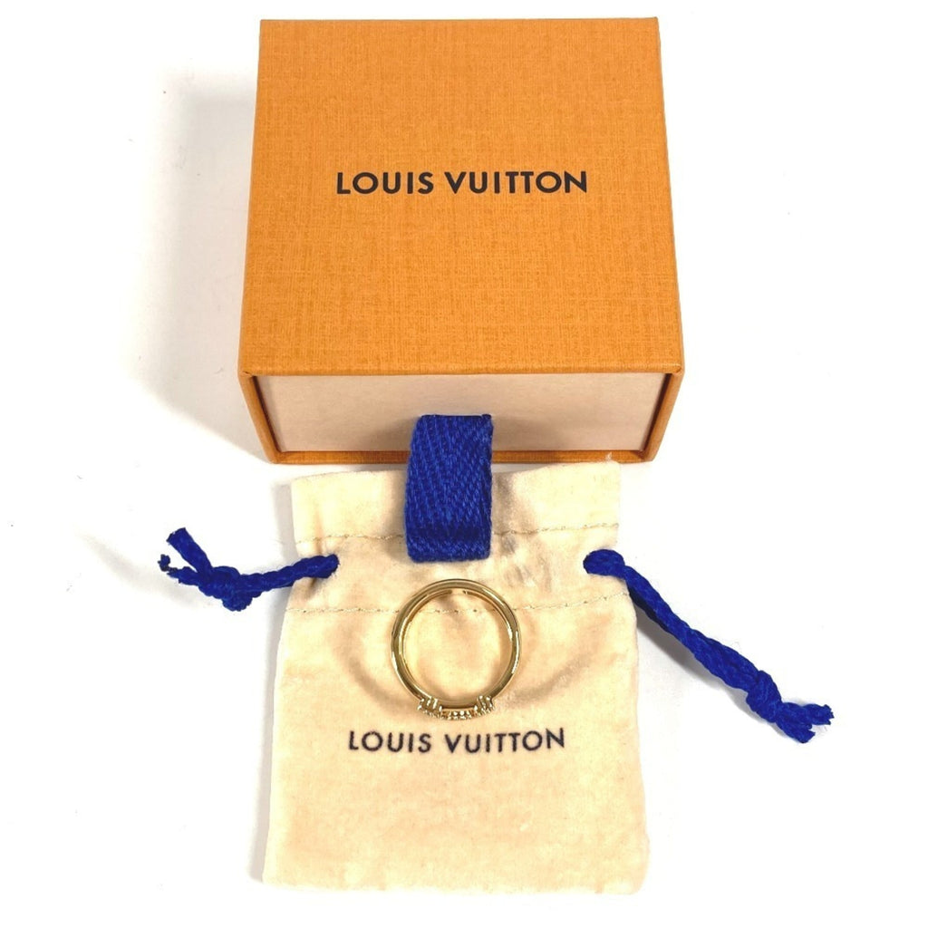 Louis Vuitton Gold Metal Band Ring