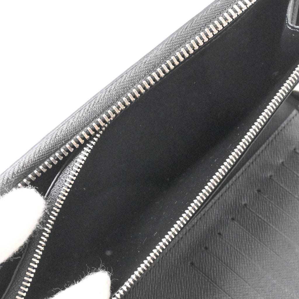 Louis Vuitton Epi Noir Epi Leather Long Wallet