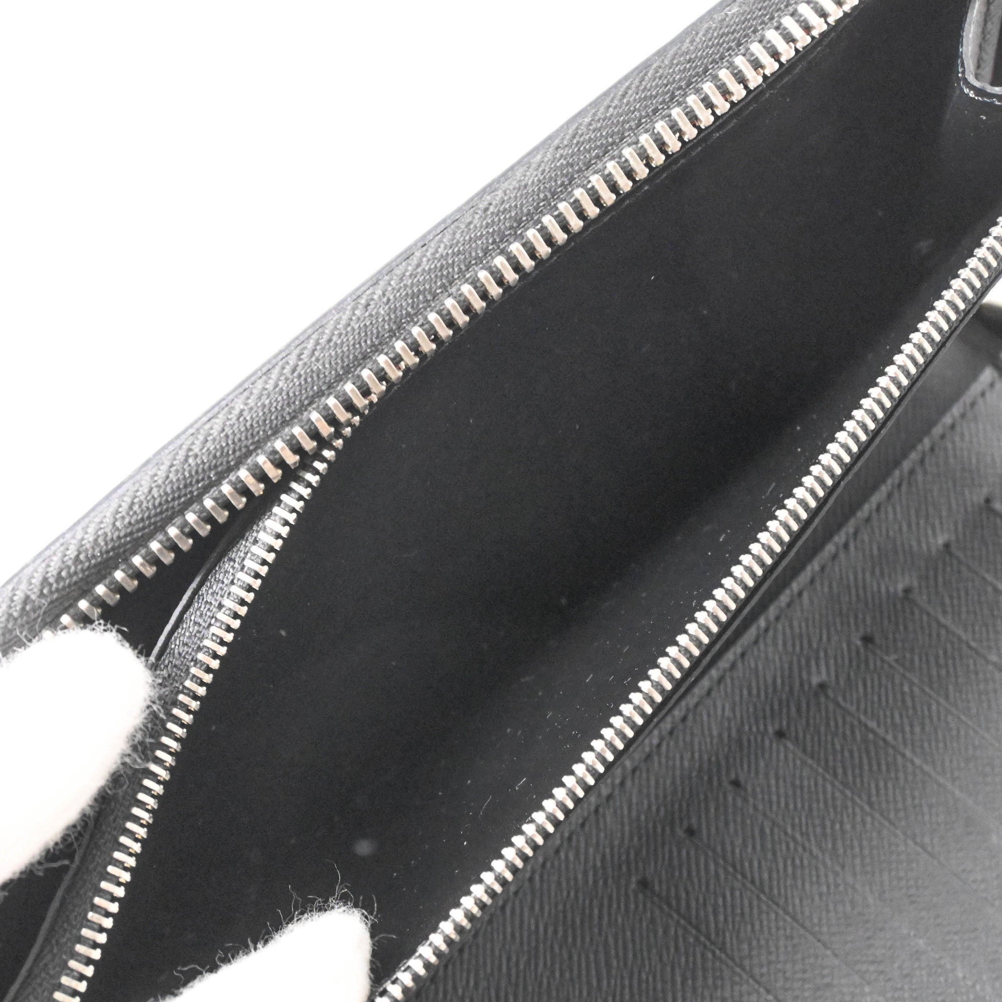 Louis Vuitton Epi Noir Epi Leather Long Wallet