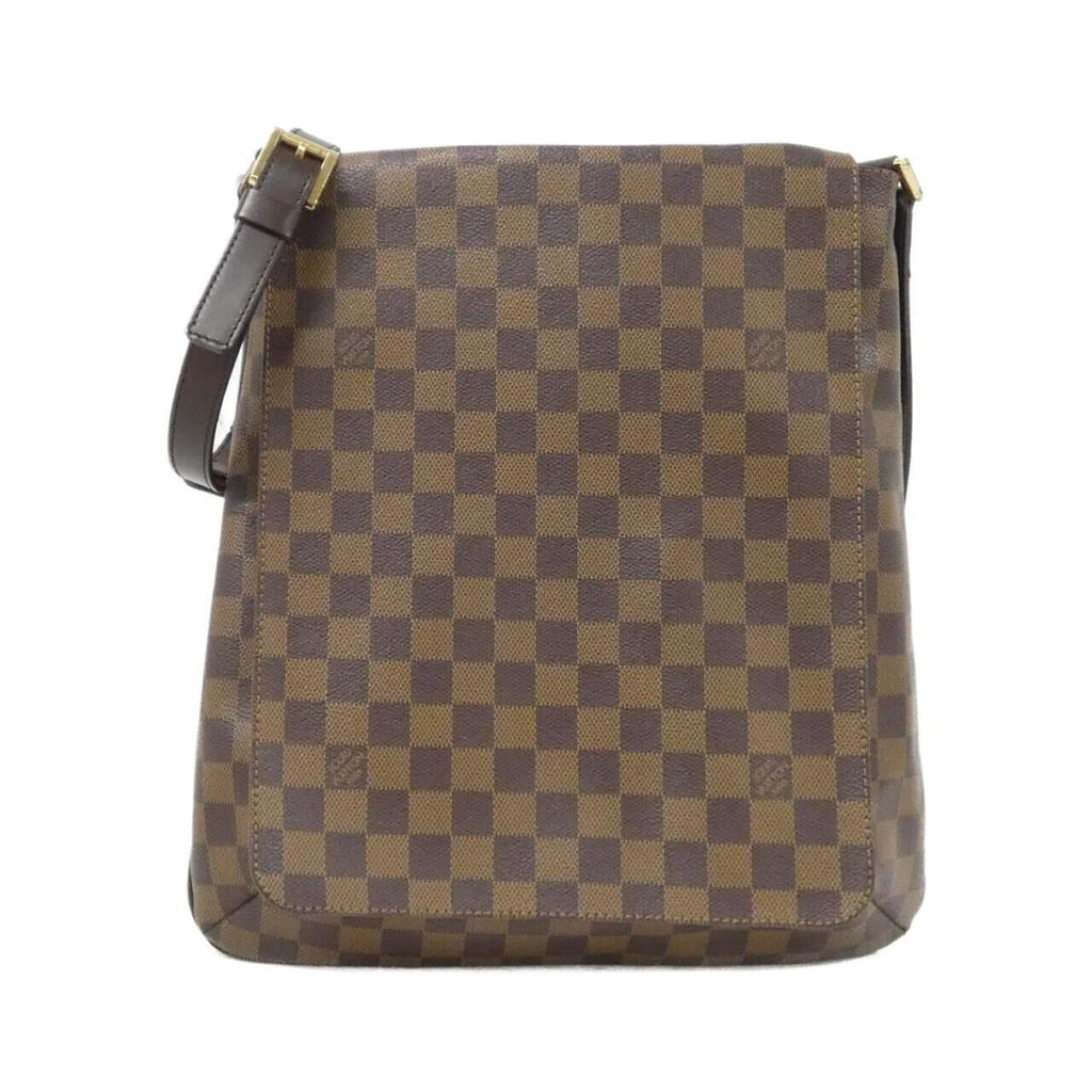 Louis Vuitton Brown Coated Canvas Shoulder Bag