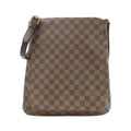 Louis Vuitton Brown Coated Canvas Shoulder Bag