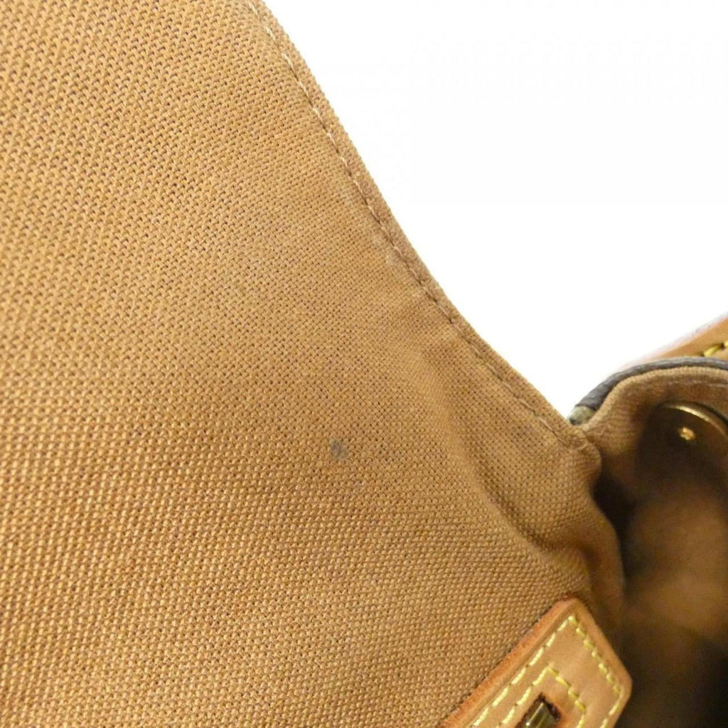 Louis Vuitton Marron Coated Canvas Shoulder Bag