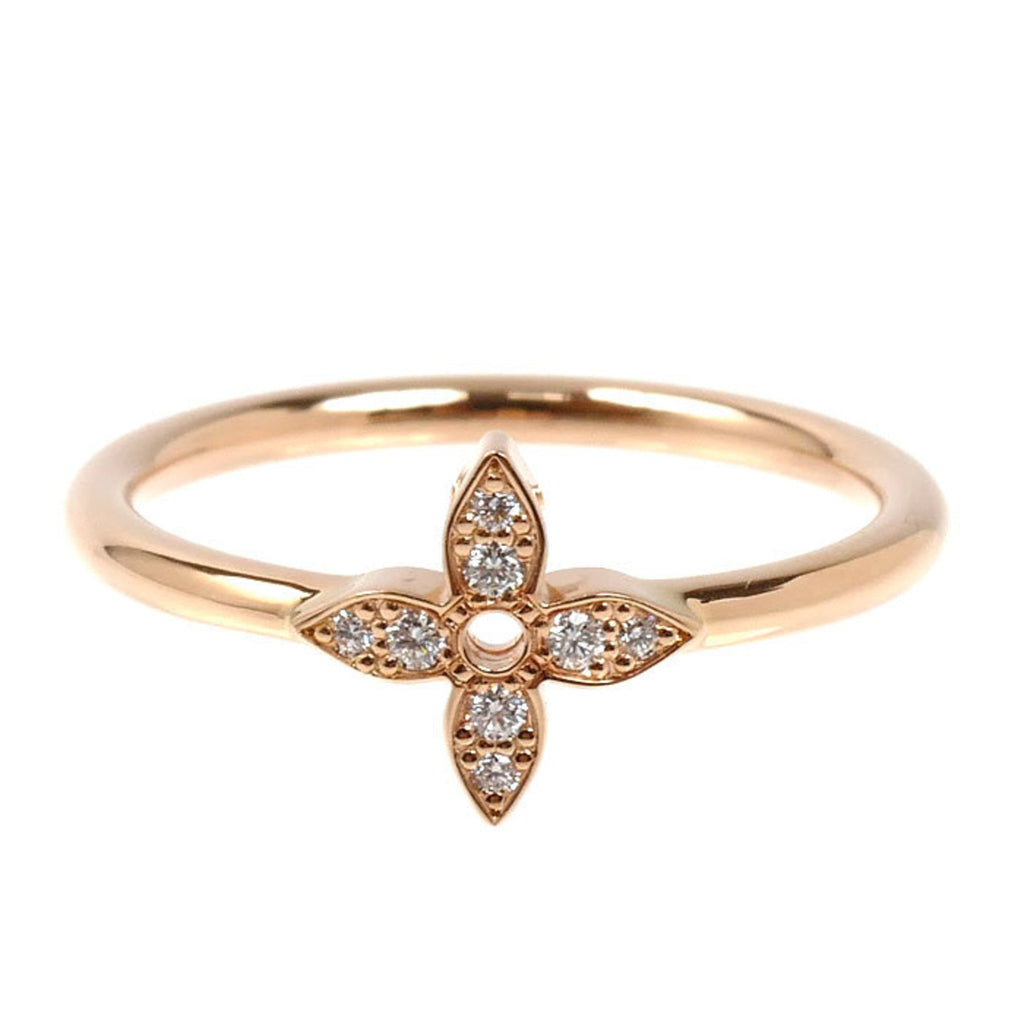 Louis Vuitton Pink Gold (18K) Band Ring
