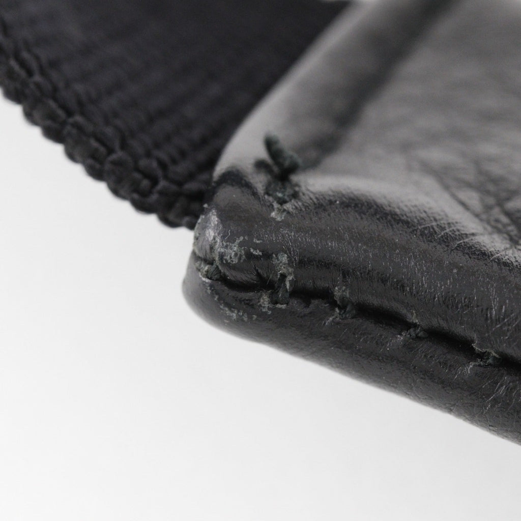 Balenciaga Black Leather Fanny Pack