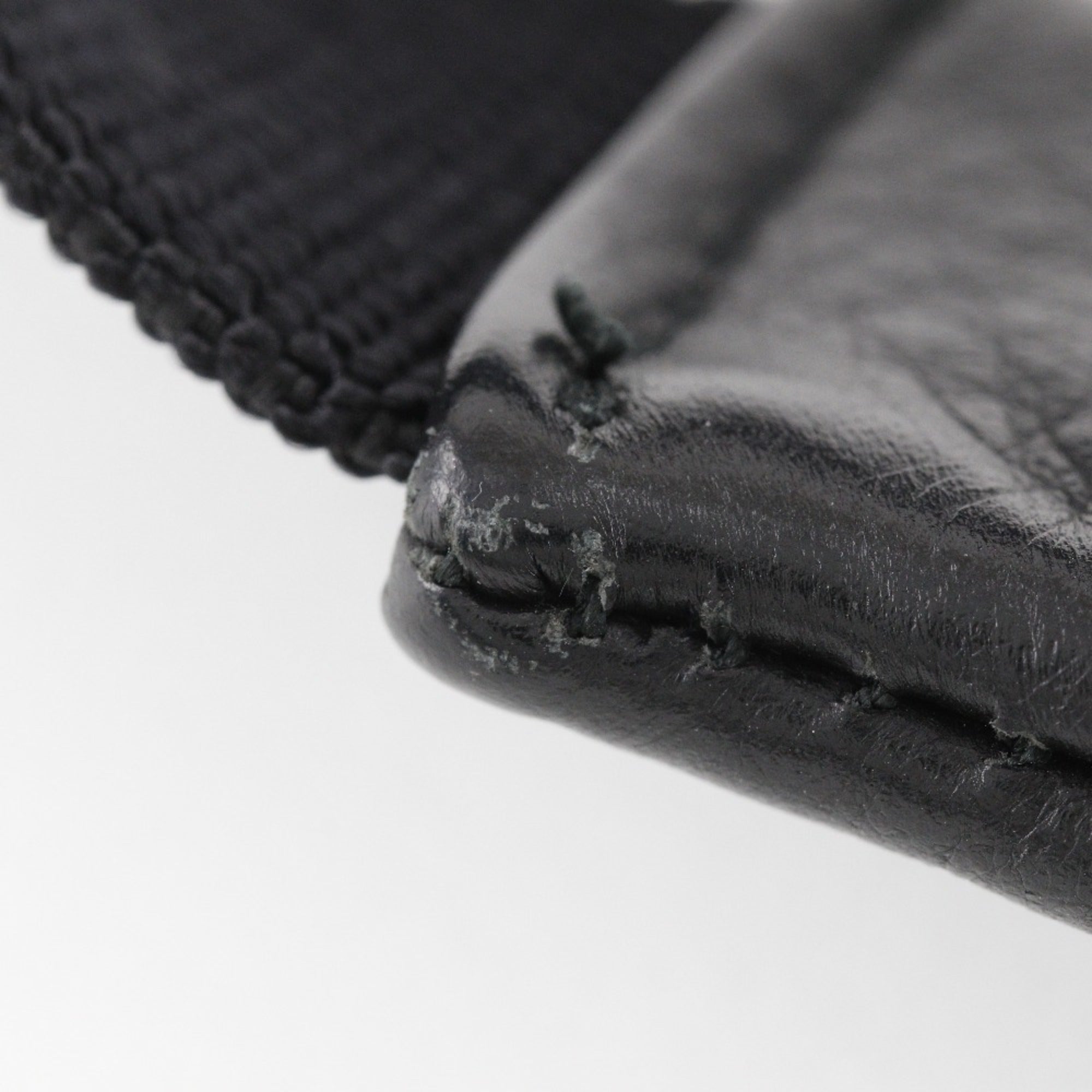 Balenciaga Black Leather Fanny Pack