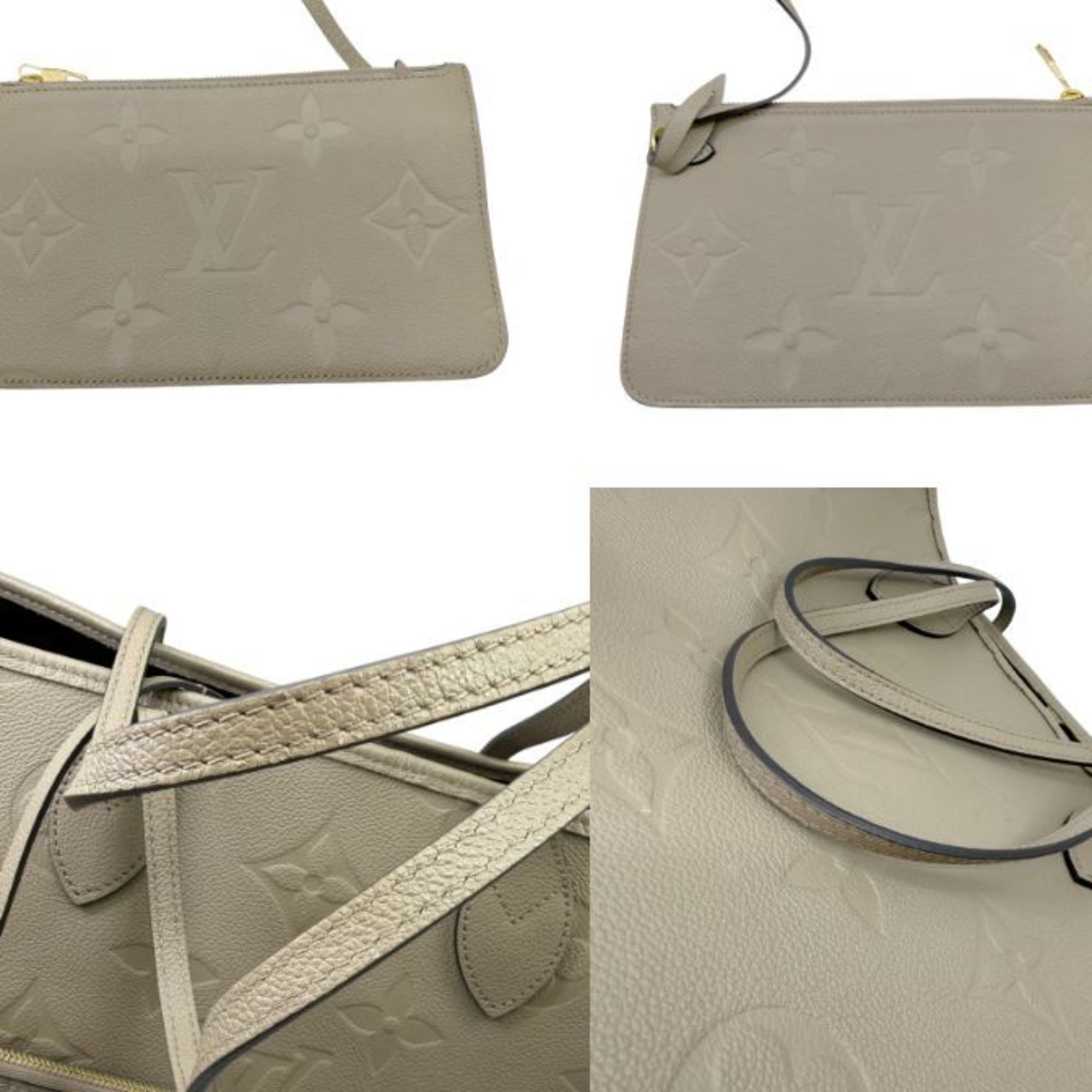 Louis Vuitton Beige Tourterelle Monogram Empreinte Tote Bag