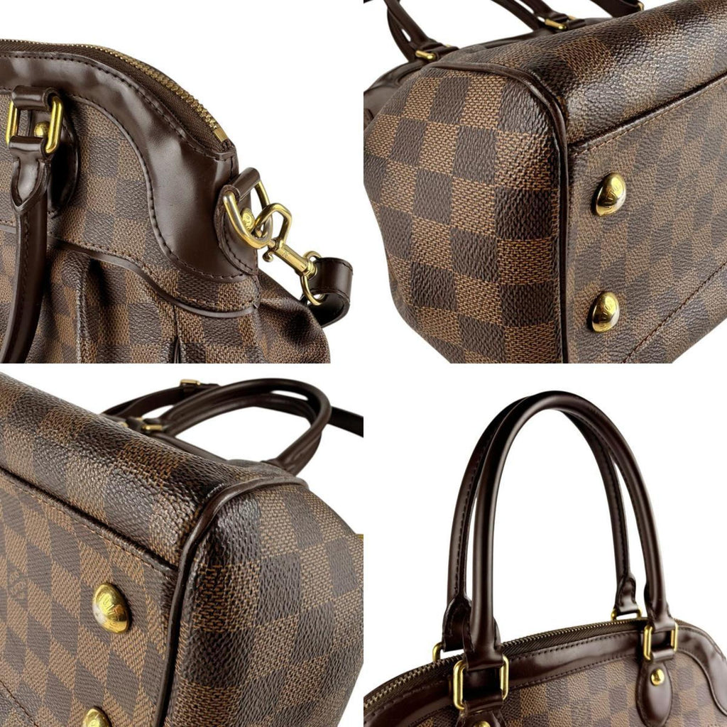 Louis Vuitton Brown Damier Canvas Handbag Shoulder Bag