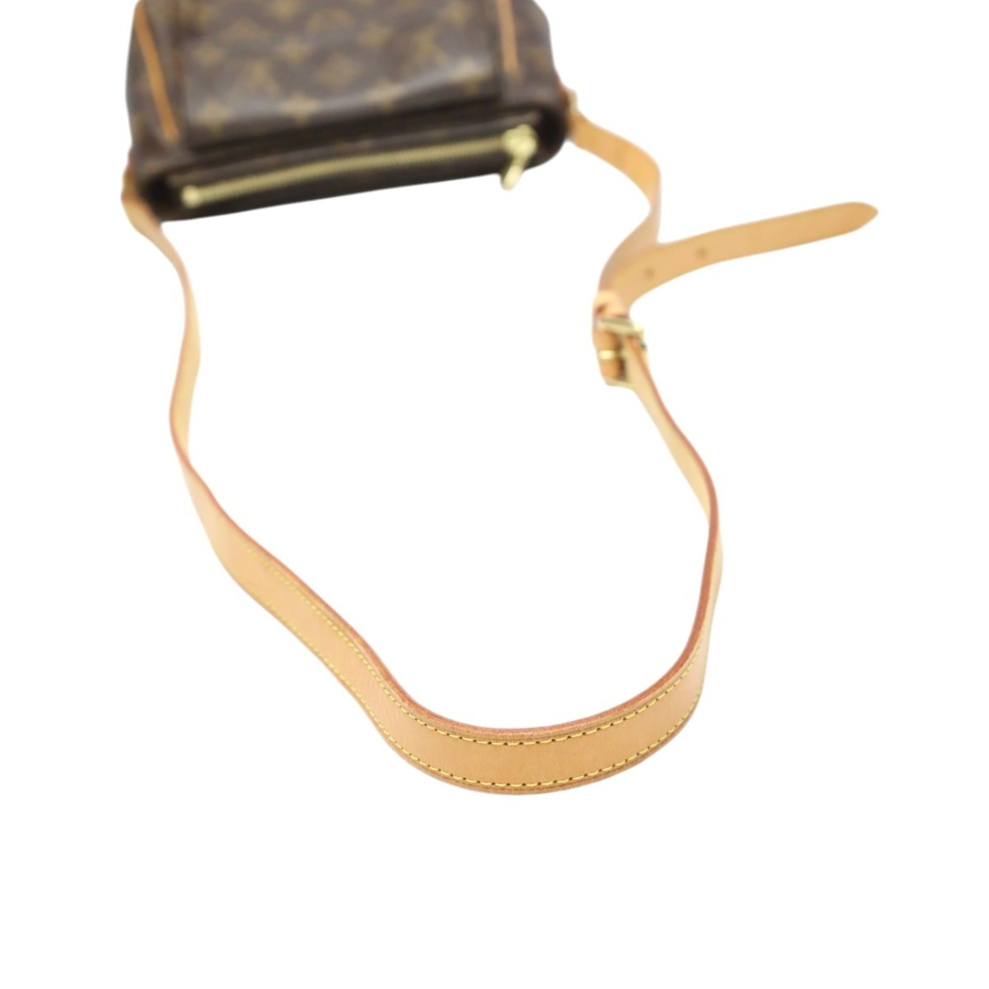 Louis Vuitton Brown Monogram Canvas Shoulder Bag