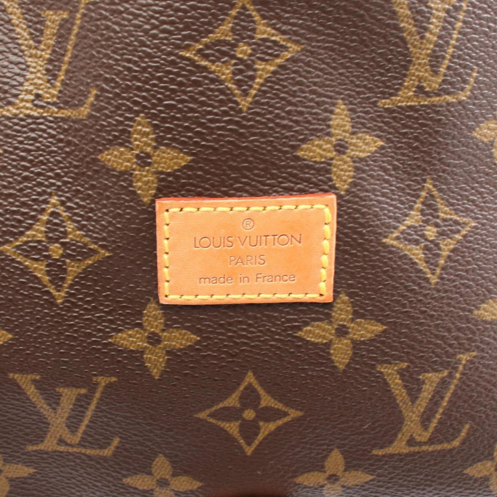 Louis Vuitton Brown Coated Canvas Pvc Leather Monogram Shoulder Bag