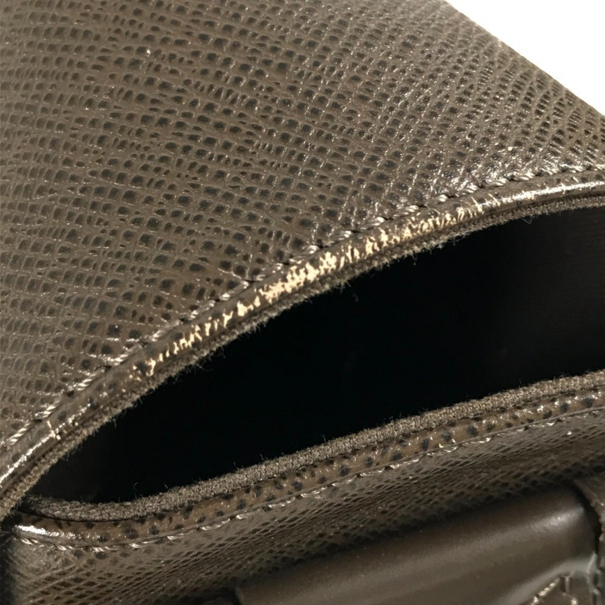 Louis Vuitton Brown Grizzly Taiga Leather Messenger Bag Shoulder Bag