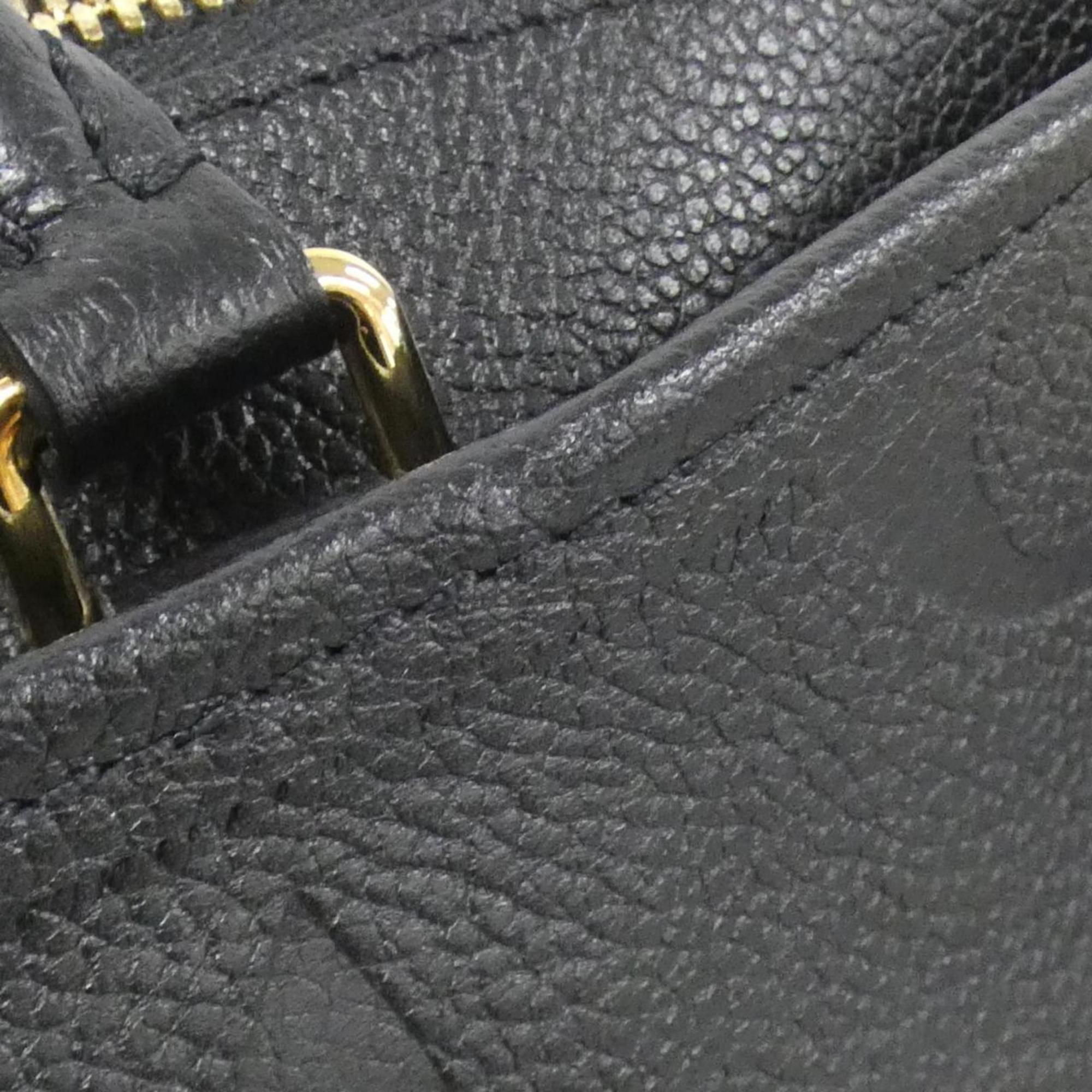 Louis Vuitton Monogram Empreinte Black Leather Handbag