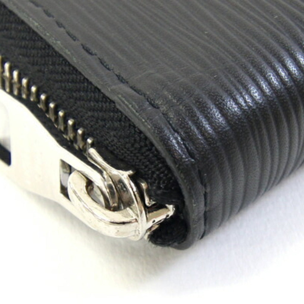 Louis Vuitton Black Noir Epi Leather Long Wallet