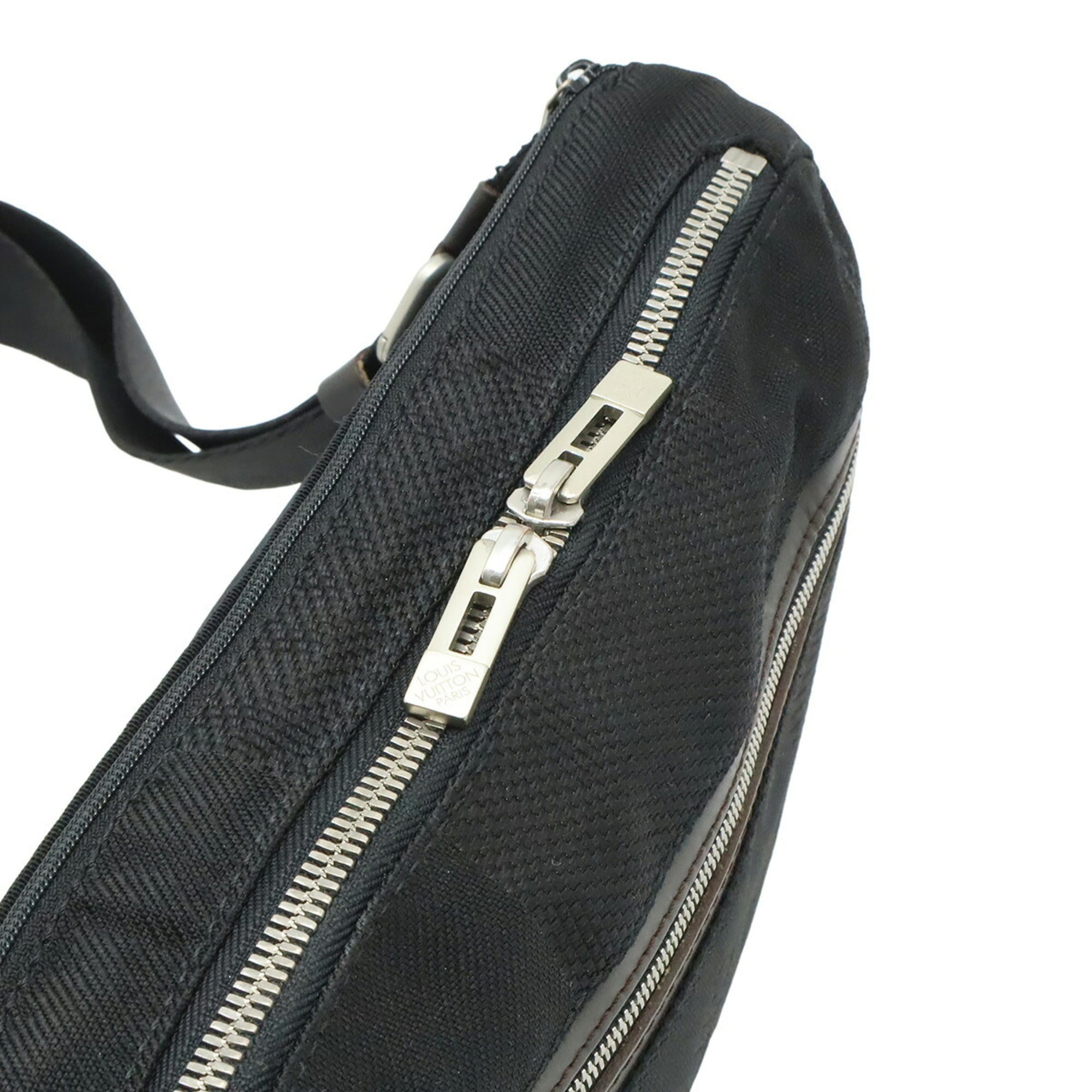 Louis Vuitton Black Canvas Sling Bag