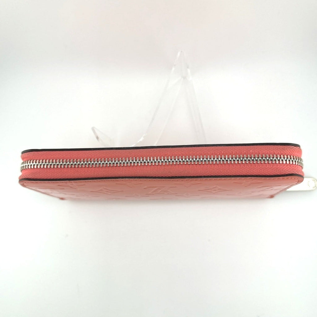 Louis Vuitton Monogram Vernis Rose Litchi Monogram Vernis Long Wallet
