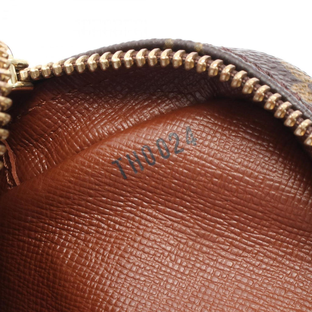 Louis Vuitton Brown Monogram Pvc Coated Canvas Leather Shoulder Bag