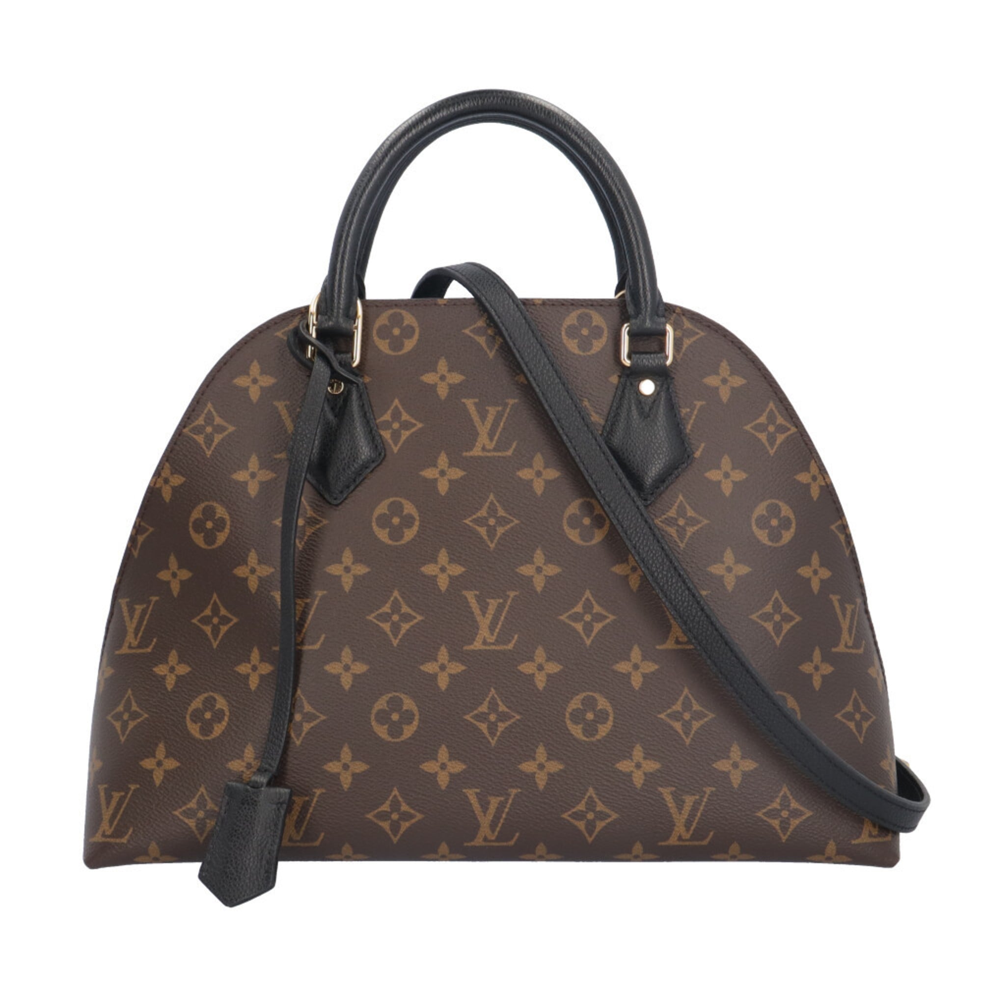 Louis Vuitton Brown Monogram Canvas Shoulder Bag