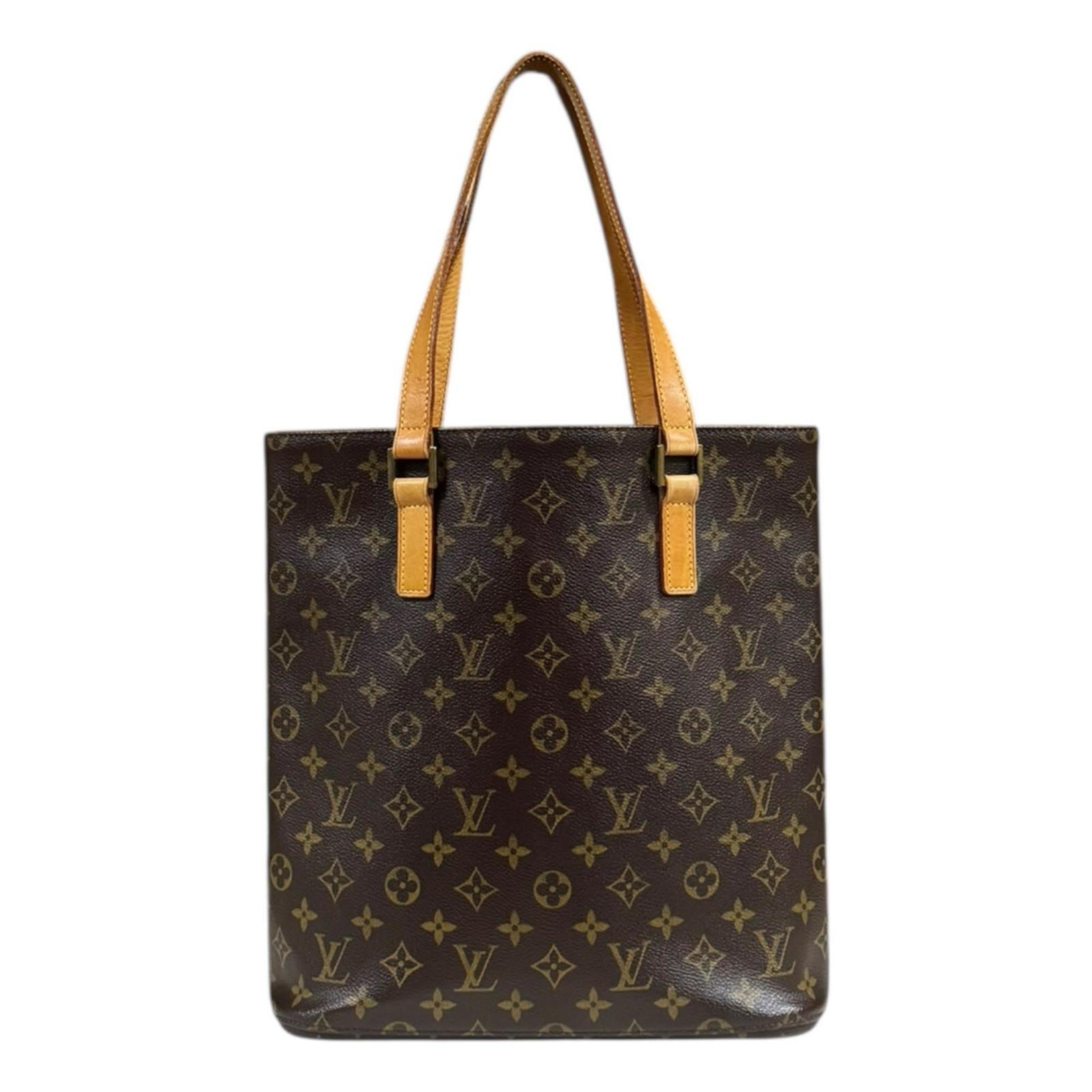 Louis Vuitton Brown Monogram Canvas Tote Bag