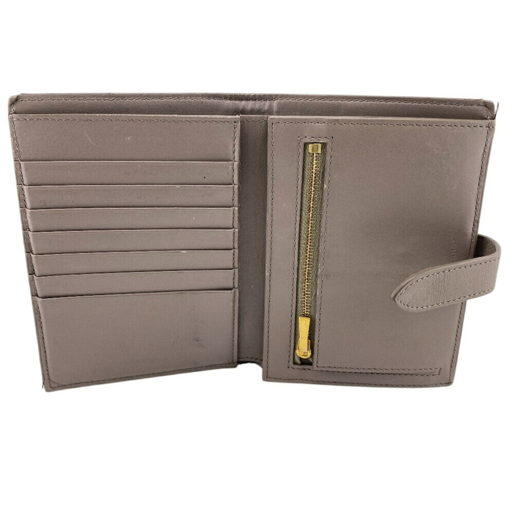 Celine Beige Leather Wallet (Bi-Fold)