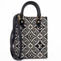 Louis Vuitton Black White Monogram Jacquard Shoulder Bag