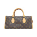 Louis Vuitton Brown Coated Canvas Handbag