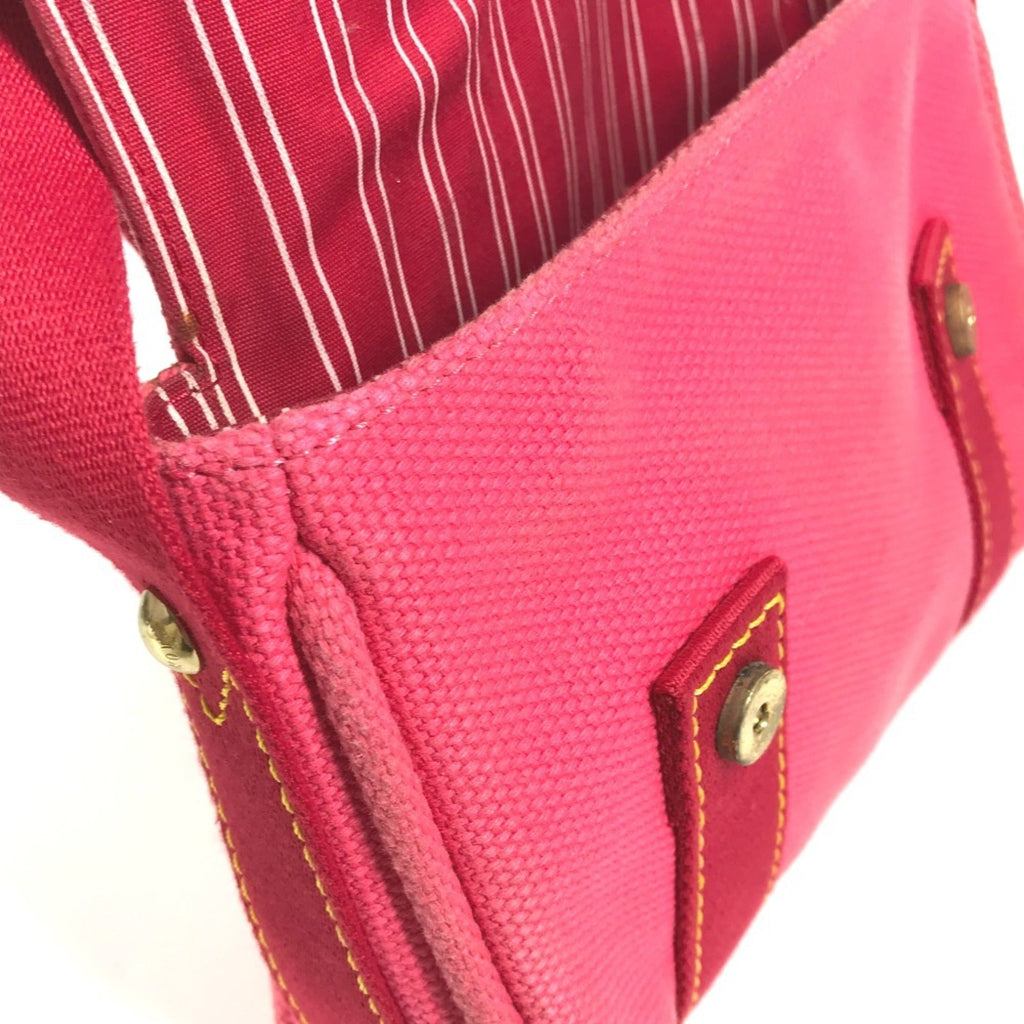 Louis Vuitton Pink Canvas Handbag Shoulder Bag
