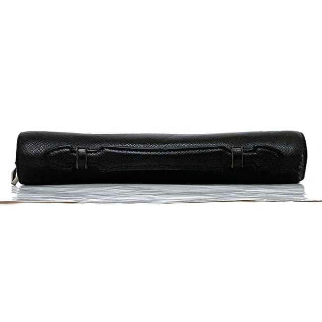 Louis Vuitton Ardoise Black Taiga Leather Long Wallet