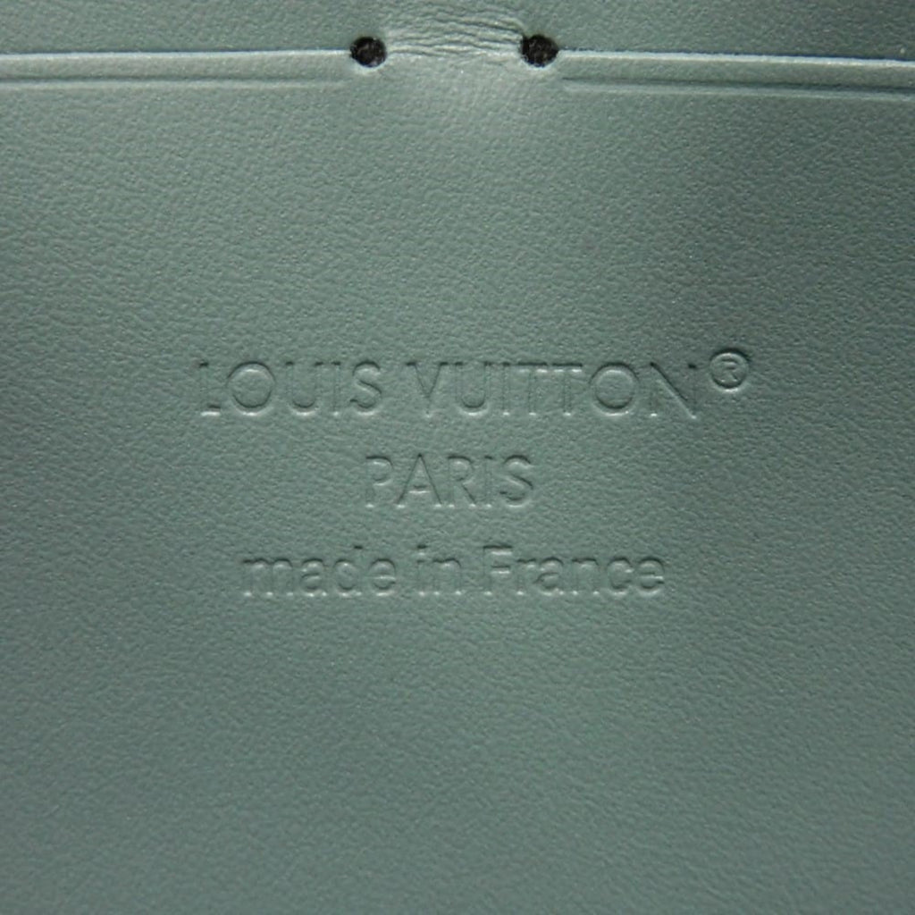 Louis Vuitton Green Leather Long Wallet