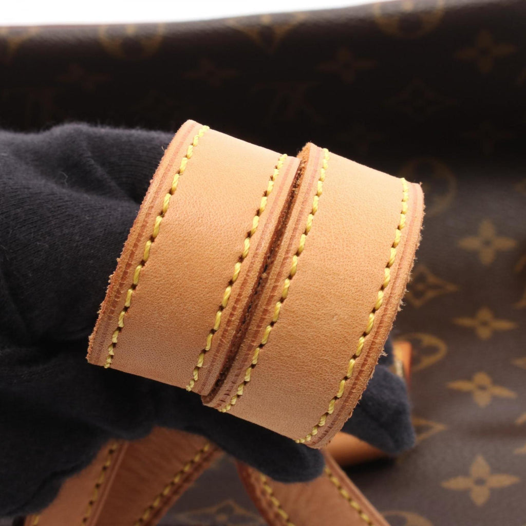 Louis Vuitton Brown Coated Canvas Pvc Monogram Leather Shoulder Bag